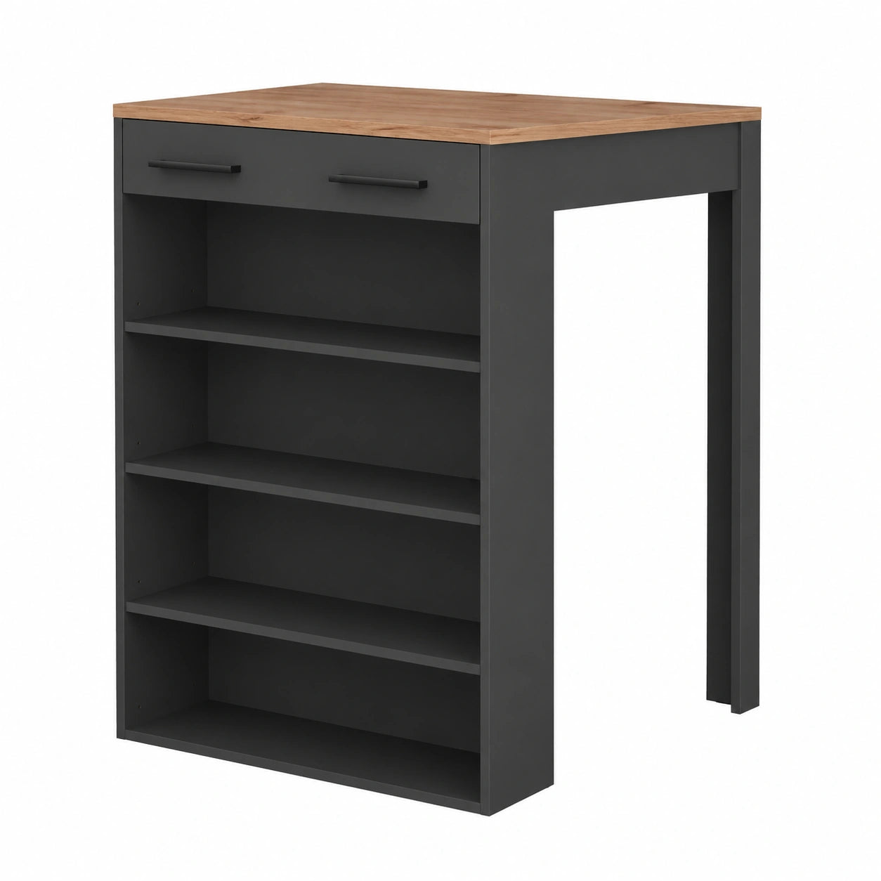 table-haute-avec-etageres-reglables-chene-dore-et-anthracite-67x100cm-dirtut8440aa