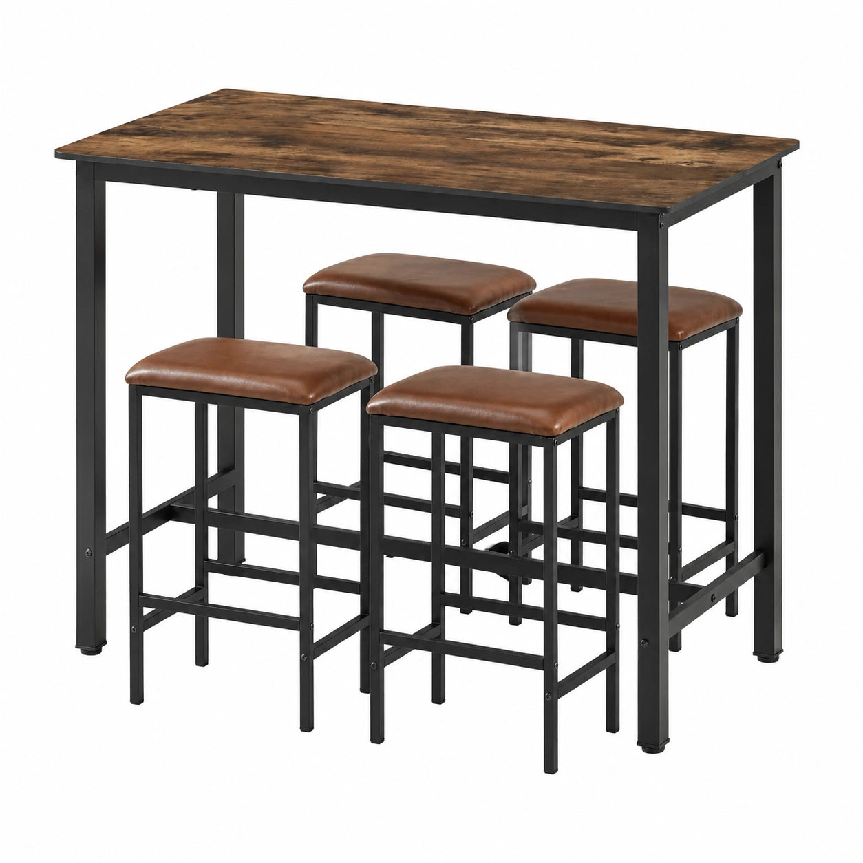 ensemble-table-haute-marron-avec-4-tabourets-et-table-de-salle-a-manger-ggmchg8446hm