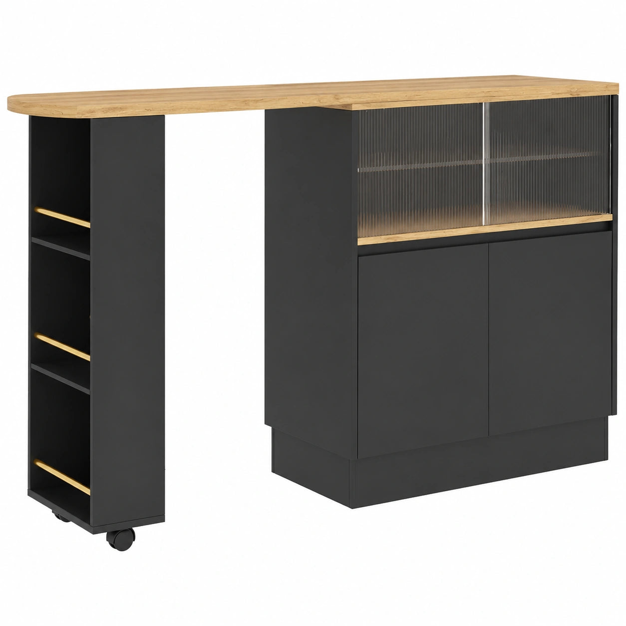 table-de-bar-extensible-avec-rangement-et-portes-en-verre-dubpgq8401ez