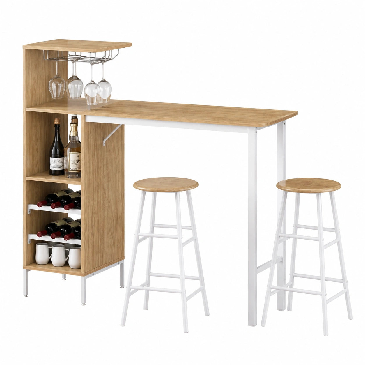 table-haute-de-cuisine-avec-tabouret-integre-porteverre-et-portebouteilles-trsxbi8406sw