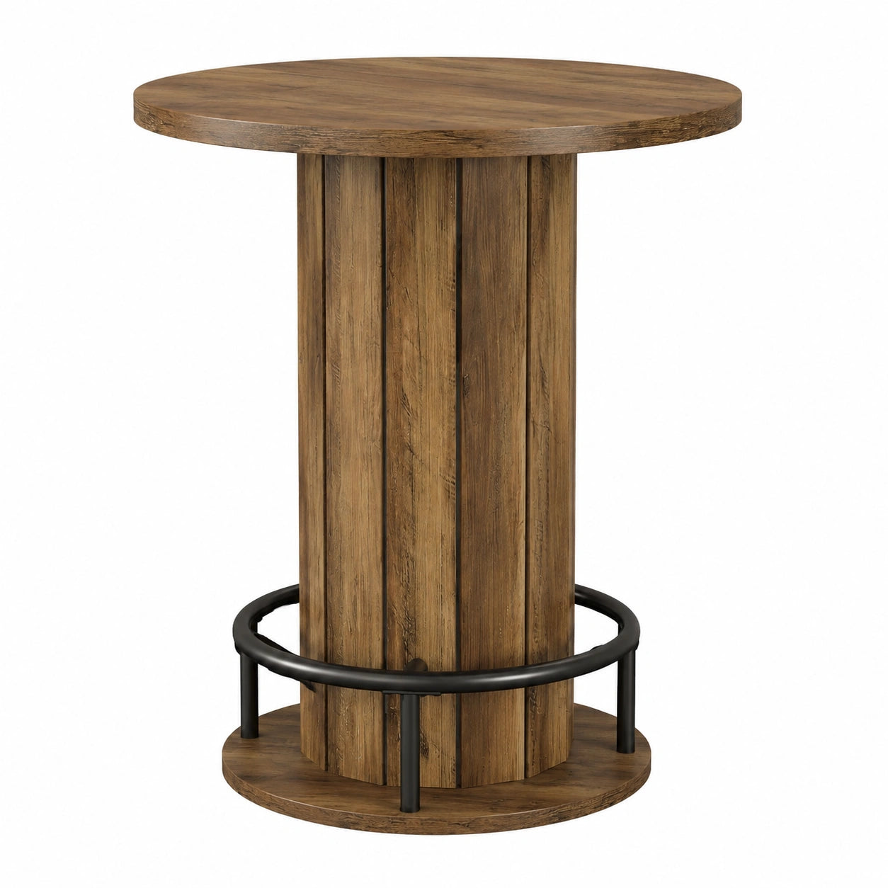 table-haute-ronde-en-bois-avec-reposepieds-en-metal-pour-salle-a-manger-ou-cafe-tykrmr8453lc